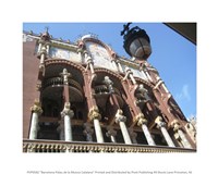 Barcelona Palau de la Musica Catalana Fine Art Print