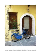 Blue Bicycle Fine Art Print