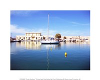 Crete Harbour Fine Art Print