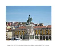 Lisbon King Jose Equestrian Statue Fine Art Print