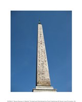 Rome Ramses II Obelisk Fine Art Print