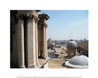 Rome San Pietro Roof Fine Art Print