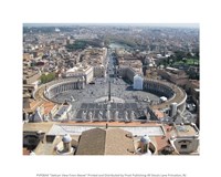 Vatican View From Above Fine Art Print