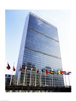 United Nations, New York City, New York, USA Fine Art Print