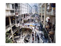 Shopping mall, Eaton Centre, Toronto, Ontario, Canada Fine Art Print