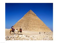 Giza Pyramids, Giza, Egypt Fine Art Print