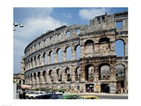 Roman Amphitheater, Pula, Croatia Fine Art Print