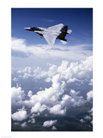 F-15 Eagle Fighter  United States Air Force Fine Art Print