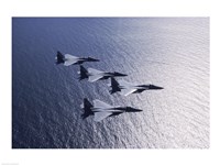 F-15 Fighters US Air Force Fine Art Print