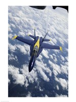 U.S. Navy Blue Angels F-18 Hornet Framed Print