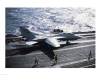 U.S. Navy F-14 Tomcat USS John F. Kennedy Fine Art Print