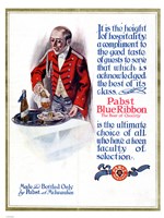 Pabst Blue Ribbon Beer 1911 Fine Art Print