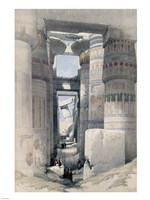Temple of Karnacs Egypt Fine Art Print