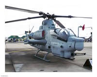 AH1Z at the MCAS Miramar Air Show on Oct, 3 2008 Fine Art Print