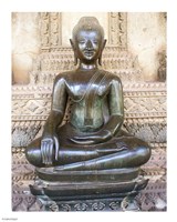 Buddha Bhumisparsha Mudra Fine Art Print