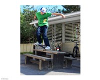 Nose Grind Skateboarding Fine Art Print