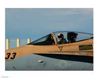 US Navy Pilot Fine Art Print