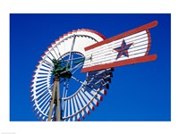 Texas Star Windmill Fine Art Print