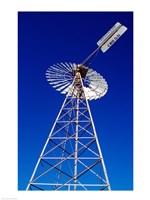 Low angle view of a windmill Fine Art Print