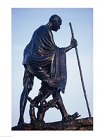 Statue of Mahatma Gandhi, Chennai, Tamil Nadu, India Fine Art Print