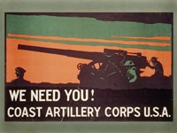 Coast Artillery Corps Fine Art Print