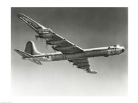 Low angle view of a fighter plane in flight, Convair B-36D Fine Art Print