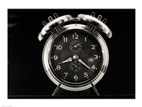 Close up of vintage alarm clock Fine Art Print