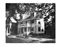 Birthplace of John F. Kennedy, Brookline, Massachusetts, USA Fine Art Print