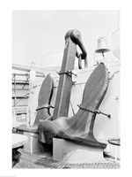 Anchor on deck Fine Art Print