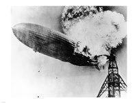 Hindenburg Burning Fine Art Print