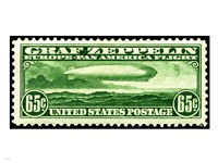 Graf Zeppelin Stamp Fine Art Print