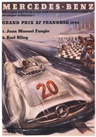 Mercedes Benz 1954 Grand Prix Fine Art Print