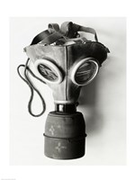Close-up of a Gas Mask Fine Art Print