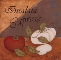 Insalata Caprese Framed Print