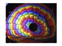 Close-up of hot air balloon, Albuquerque International Balloon Fiesta, Albuquerque, New Mexico, USA Fine Art Print