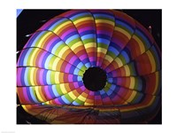 Close-up of hot air balloon, Albuquerque International Balloon Fiesta, Albuquerque, New Mexico, USA - various sizes