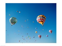 Hot Air Balloons in New Mexico Fine Art Print