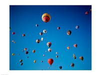Swarms of Hot Air Balloons Fine Art Print