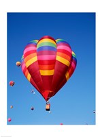 Close up of a Hot Air Balloon Fine Art Print