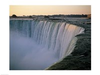 High angle view of a waterfall, Niagara Falls, Ontario, Canada - various sizes