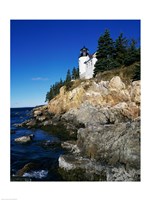 Bass Harbor Head Lighthouse Mount Desert Island Maine USA Fine Art Print