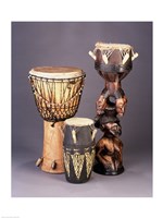 West African Drums Fine Art Print