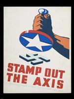 Stamp Out the Axis - various sizes - $29.99