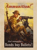 Bonds Buy Bullets Fine Art Print