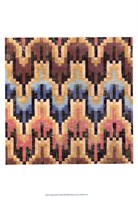 Flame Stitch I Fine Art Print