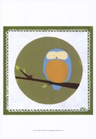 Owl Cameo IV Fine Art Print