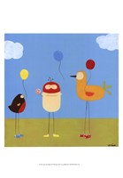 Sunny Day Birds II Fine Art Print