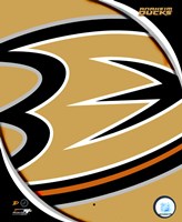 Anaheim Ducks 2011 Team Logo Fine Art Print