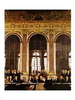 William Orpen - The Signing of Verailles Treaty Fine Art Print