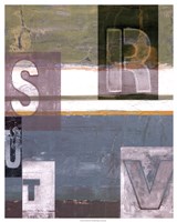 Letter Play II Fine Art Print